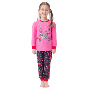 NANO NOEL 24 PYJAMA ROSE LUTIN
