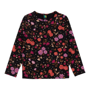 NANO AUTOMNE 24 COMME UNE ÉTOILE FILANTE CHANDAIL NOIR IMPRIMÉ