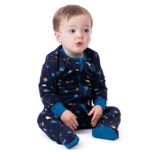 NANO AUTOMNE 24 PYJAMA BÉBÉ UNE PIÈCE MARINE HOCKEY