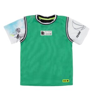 NANO PRINTEMPS 25 ACTION SPORTS GALACTIQUES T-SHIRT ET CAMISOLE 2 EN 1