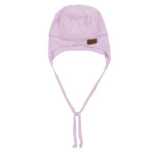 NANO PRINTEMPS 25 TUQUE EN JERSEY LILAS BASIC (AVEC CORDON)