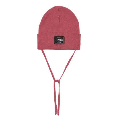 PRÉCOMMANDE NANO PRINTEMPS 25 TUQUE EN TRICOT BASIC ROSE (AVEC CORDON)