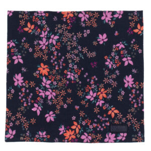NANO PRINTEMPS 25 FOULARD EN JERSEY MARINE FLEURIT (VICTORIA)