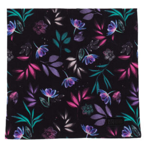 NANO PRINTEMPS 25 FOULARD EN JERSEY NOIR IMPRIMÉ (SELENA)