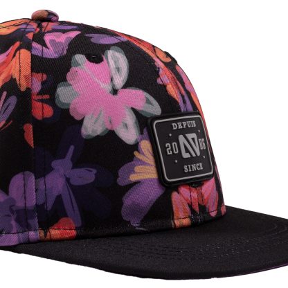 PRÉCOMMANDE NANO PRINTEMPS 2025 CASQUETTE NOIR FLEURIT – Image 4