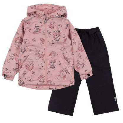 PRÉCOMMANDE NANO PRINTEMPS 25 MANTEAU ROSEMARIE 2 PIÈCES ROSE PÂLE