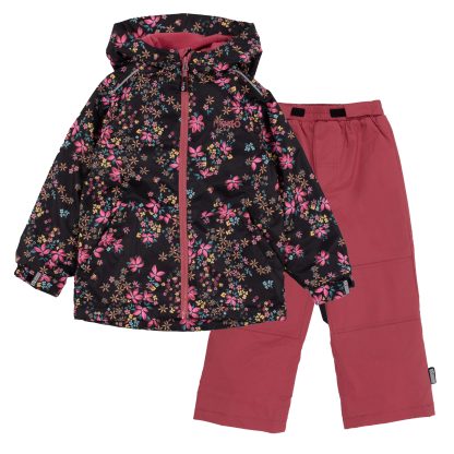 PRÉCOMMANDE NANO PRINTEMPS 25 MANTEAU FLORA 2 PIÈCES NOIR