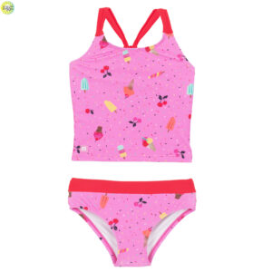 NANO PRINTEMPS 25 MAILLOTS FILLE DESSERTS GLACÉS TANKINI ROSE