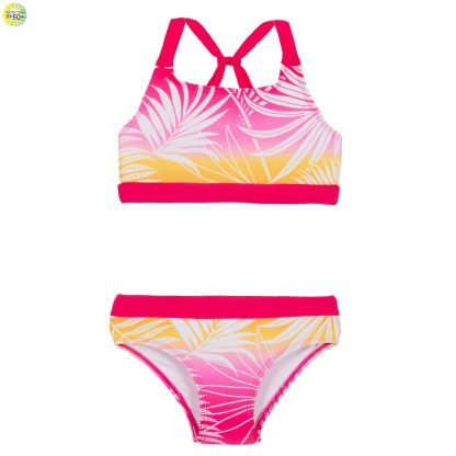 PRÉCOMMANDE NANO PRINTEMPS 25 MAILLOTS PALMIERS 2 PIÈCES FUSHIA – Image 2