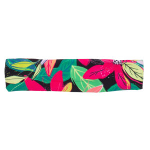 NANO PRINTEMPS 25 MAILLOTS FILLE JUNGLE TROPICALE BANDEAU NOIR
