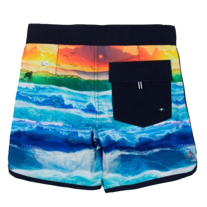 PRÉCOMMANDE NANO PRINTEMPS 25 MAILLOTS GARÇON BOARDSHORTS TURQUOISE – Image 3