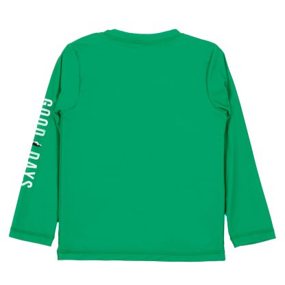 PRÉCOMMANDE NANO PRINTEMPS 25 MAILLOTS GARÇON RASHGUARD MANCHE LONGUE VERT – Image 3