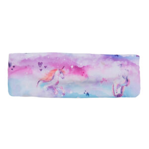NANO PRINTEMPS 25 MAILLOTS FILLE LICORNE BANDEAU ROSE