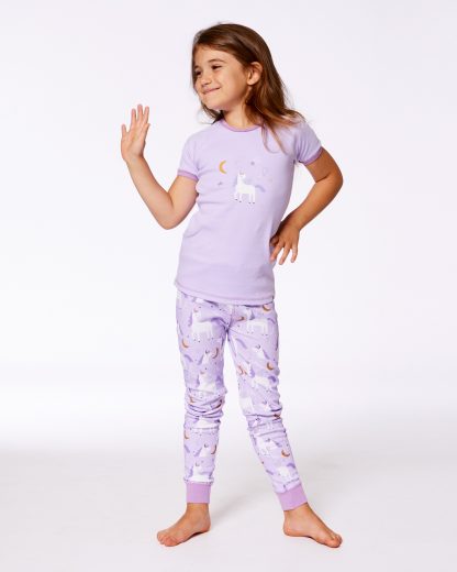 PRÉCOMMANDE DEUX PAR DEUX PRINTEMPS 25 PYJAMA LILAS LICORNE