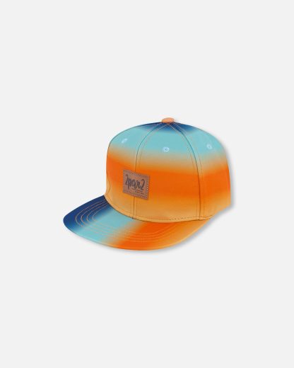 PRÉCOMMANDE DEUX PAR DEUX PRINTEMPS 25 CASQUETTE ORANGE DÉGRADÉ – Image 7