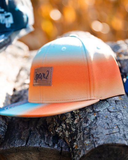 PRÉCOMMANDE DEUX PAR DEUX PRINTEMPS 25 CASQUETTE ORANGE DÉGRADÉ