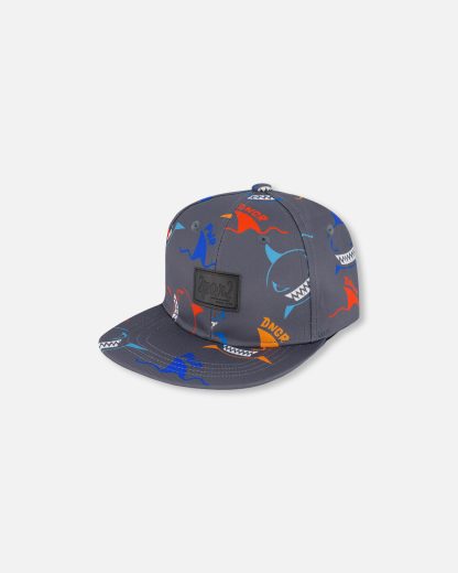 PRÉCOMMANDE DEUX PAR DEUX PRINTEMPS 25 CASQUETTE GRIS REQUIN – Image 2