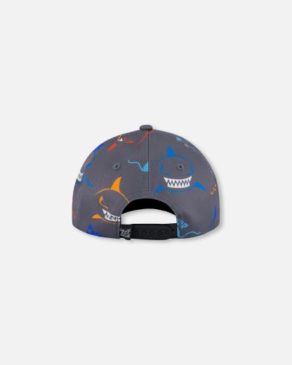 PRÉCOMMANDE DEUX PAR DEUX PRINTEMPS 25 CASQUETTE GRIS REQUIN – Image 5