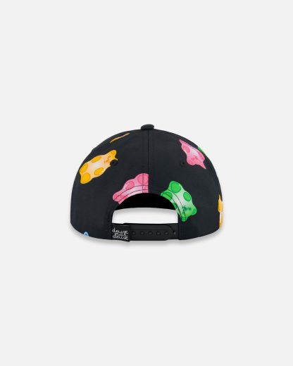 PRÉCOMMANDE DEUX PAR DEUX PRINTEMPS 25 CASQUETTE NOIR OURSON MULTICOULEUR – Image 4