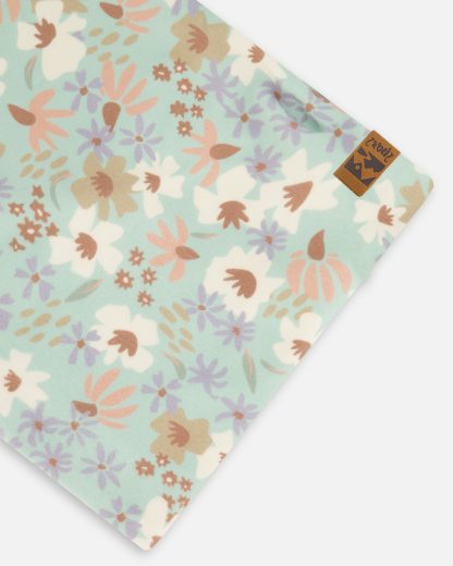 PRÉCOMMANDE DEUX PAR DEUX PRINTEMPS 25 FOULARD MENTHE FLEURIE – Image 2