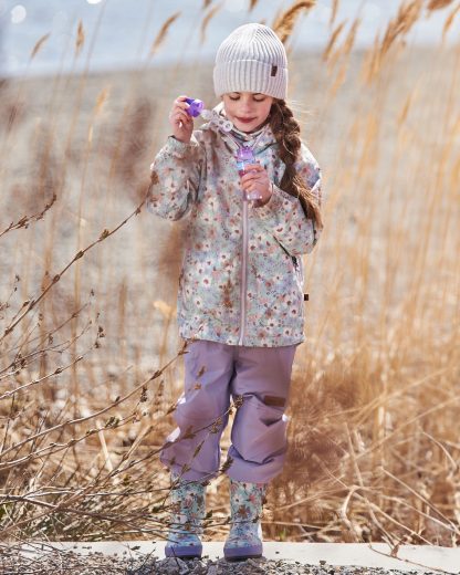 PRÉCOMMANDE DEUX PAR DEUX PRINTEMPS 25 MANTEAU ENSEMBLE 2 PIÈCES TURQUOISE ET LILAS