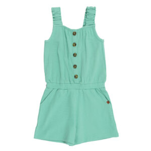 NANO PRINTEMPS 25 PETIT POUCE VERT COMBI-SHORT TURQUOISE