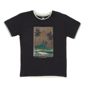 NANO PRINTEMPS 25 EN MODE VACANCES T-SHIRT NOIR