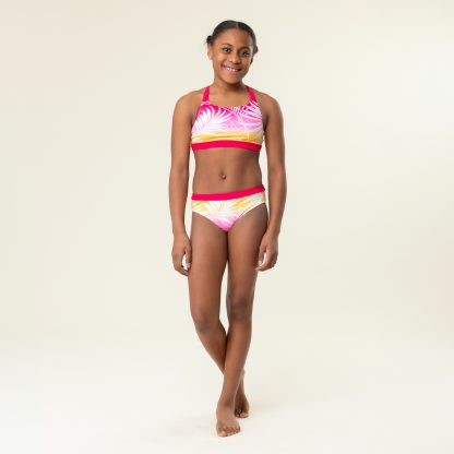 PRÉCOMMANDE NANO PRINTEMPS 25 MAILLOTS PALMIERS 2 PIÈCES FUSHIA