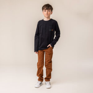 NANO AUTOMNE 25 SENS UNIQUE CHANDAIL MANCHE LONGUE NOIR