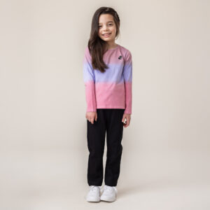 NANO AUTOMNE 25 UNE NUIT AU JARDIN CHANDAIL À MANCHE LONGUE LILAS DÉGRADÉ