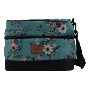 NANO AUTOMNE 25 LA RENTRÉE BOITE À LUNCH TURQUOISE FLEURIT