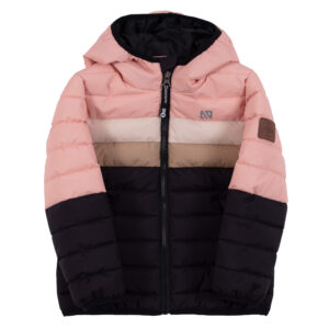 NANO AUTOMNE 25 MANTEAU MATELASSÉ (DOUDOUNE) ROSE PÂLE