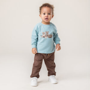 NANO AUTOMNE 25 CÂLINS D OURSON ENSEMBLE 2 PIÈCES TURQUOISE