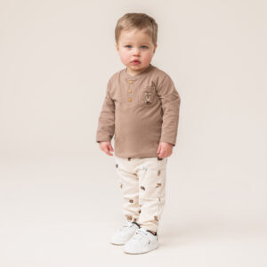 NANO AUTOMNE 25 CÂLINS D OURSON ENSEMBLE 2 PIÈCES BRUN