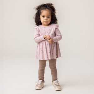 NANO AUTOMNE 25 MIRACLE DE LA NATURE ENSEMBLE 2 PIÈCES TUNIQUE ET LEGGING LILAS