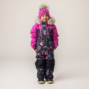 NANO HIVER 25 HABIT DE NEIGE UNE PIÈCE ANAIS NOIR FLEURIT