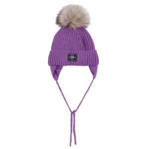 NANO HIVER 25 TUQUE TRICOT DOUBLÉ POLAR ALICIA LILAS