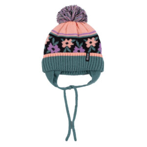 NANO HIVER 25 TUQUE TRICOT DOUBLÉ POLAR LEXIE MENTHE