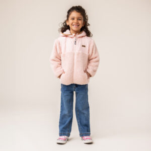 NANO AUTOMNE 25 VESTE À CAPUCHON ROSE PÂLE