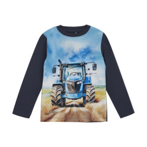 MINYMO AUTOMNE 25 GARÇON CHANDAIL MARINE TRACTEUR (BLEU)