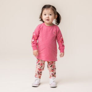 NANO AUTOMNE 25 DOUX CHATON ENSEMBLE 2 PIÈCES ROSE