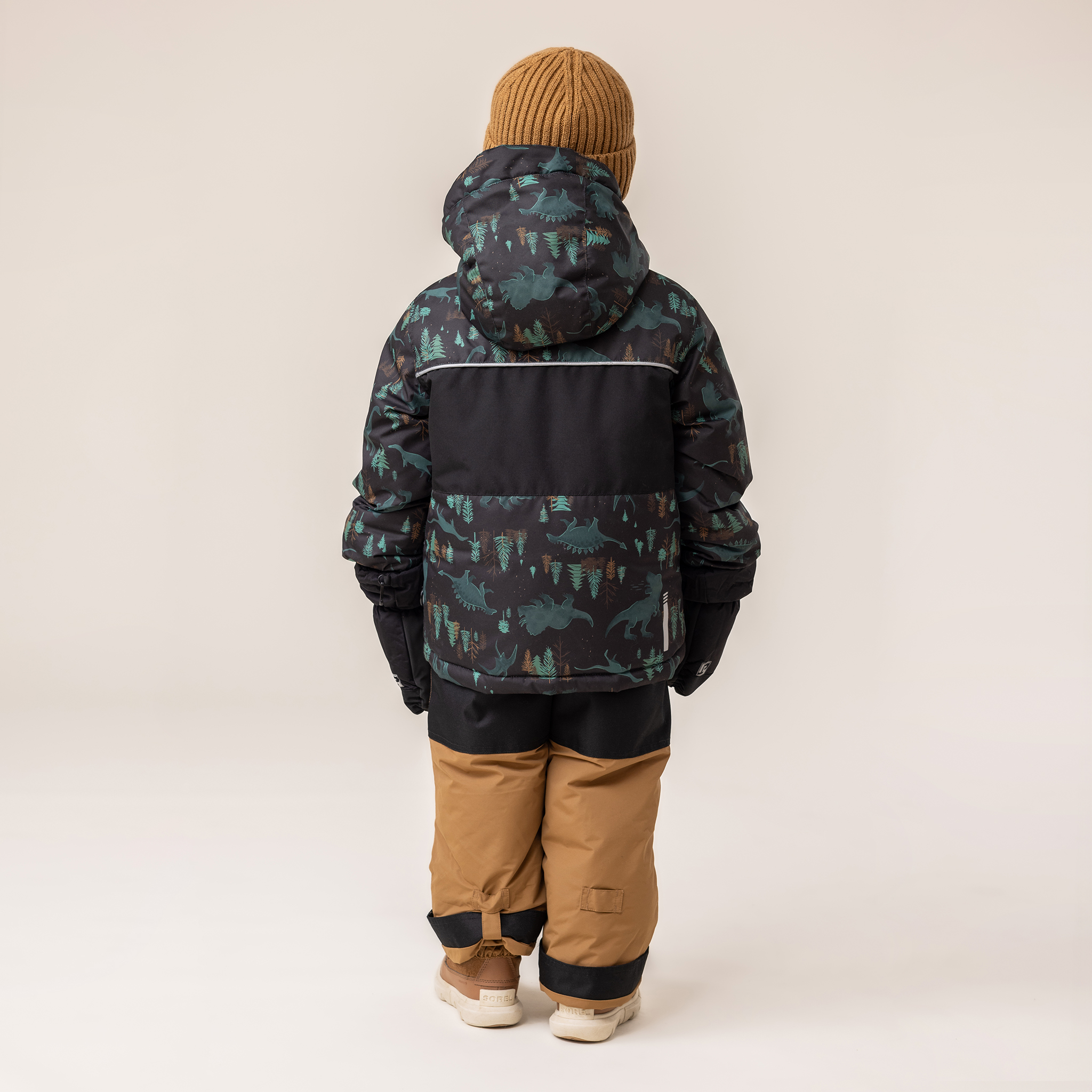 PELUCHE ET TARTINE HIVER 25 HABIT DE NEIGE JULES NOIR DINOSAURE – Image 9