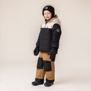 PELUCHE ET TARTINE HIVER 25 HABIT DE NEIGE LÉON NOIR