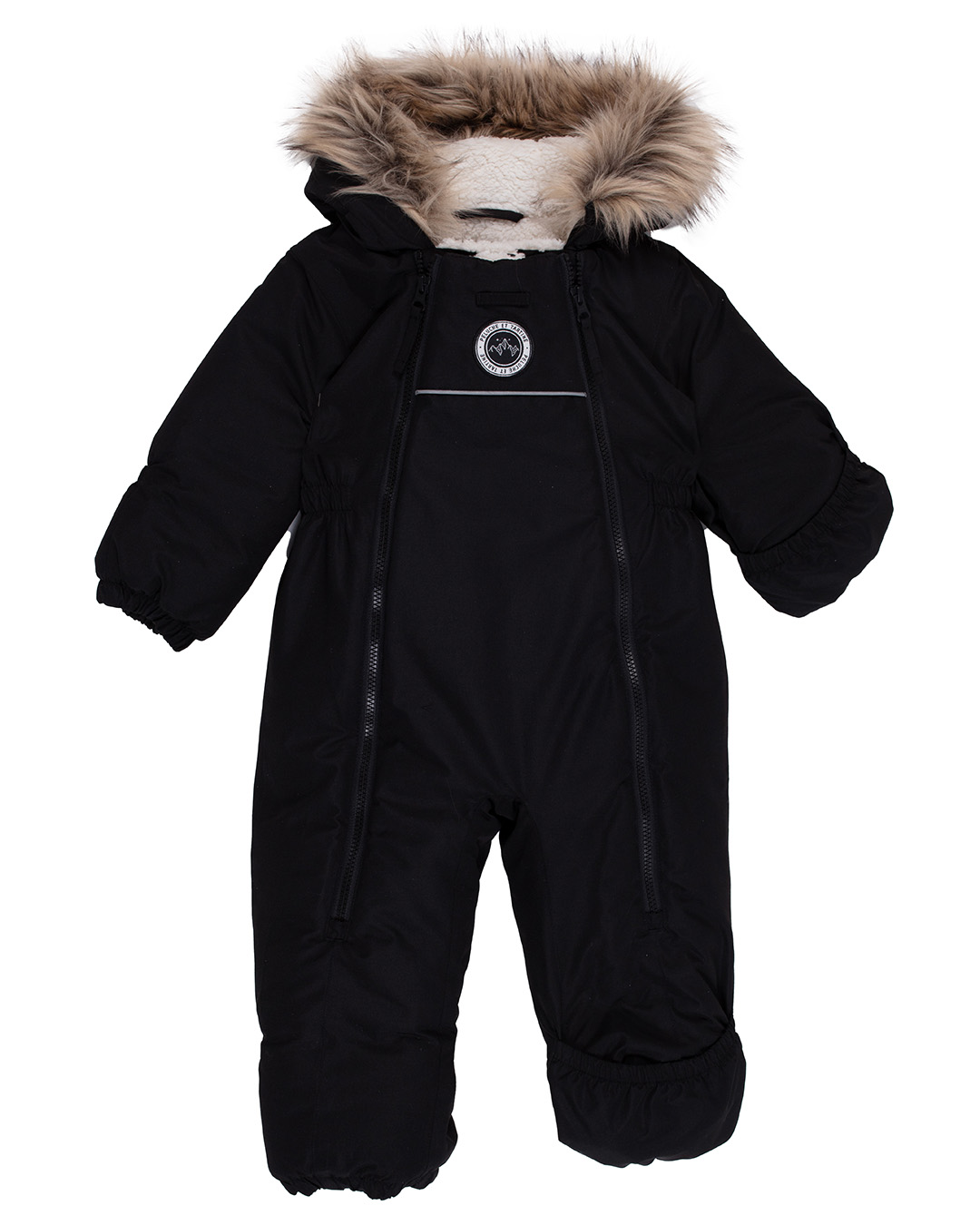 PELUCHE ET TARTINE HIVER 25 HABIT DE NEIGE UNE PIÈCE 6 À 24 MOIS MAXENCE NOIR – Image 3