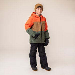 SNO HIVER 25 MANTEAU BASTIEN ROUGE 8 À 16 ANS