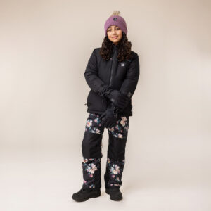 SNO HIVER 25 MANTEAU JOSIE NOIR 8 À 16 ANS