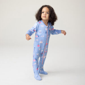 NANO NOEL 25 PYJAMA BÉBÉ UNE PIÈCE LILAS PRINCESSE