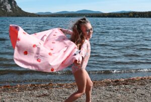 Serviette de plage 80x120 cm