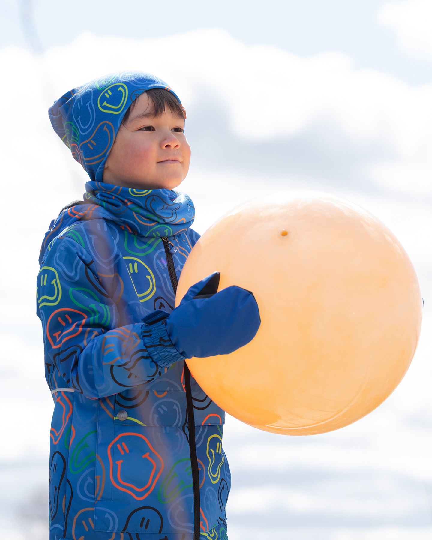 Mitaines mi-saison bleu royal – Image 4