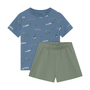 Minymo ensemble 2 mrx bleu requin